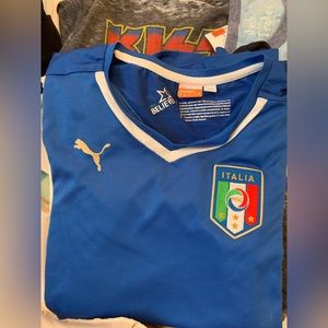 Puma jersey.